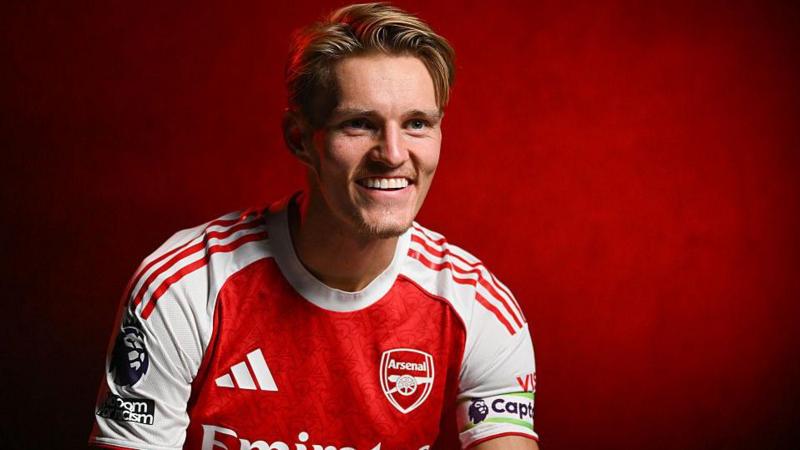Odegaard Arsenal captain in vote by '100 miles' - Arteta