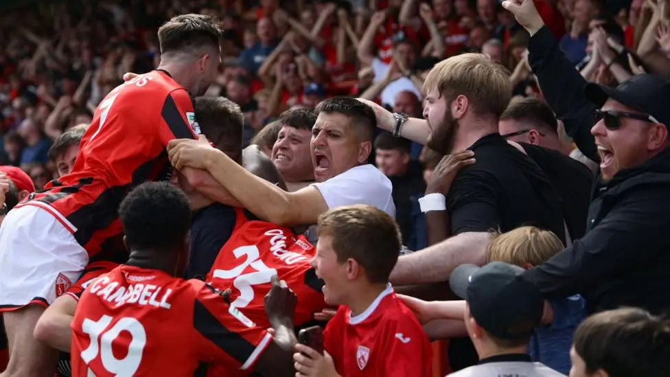 'It's turned into a fairytale' - Morecambe revel in raucous return