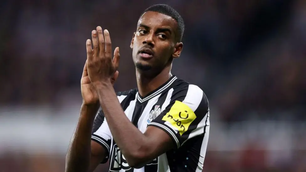 Newcastle striker Isak still determined to join Liverpool