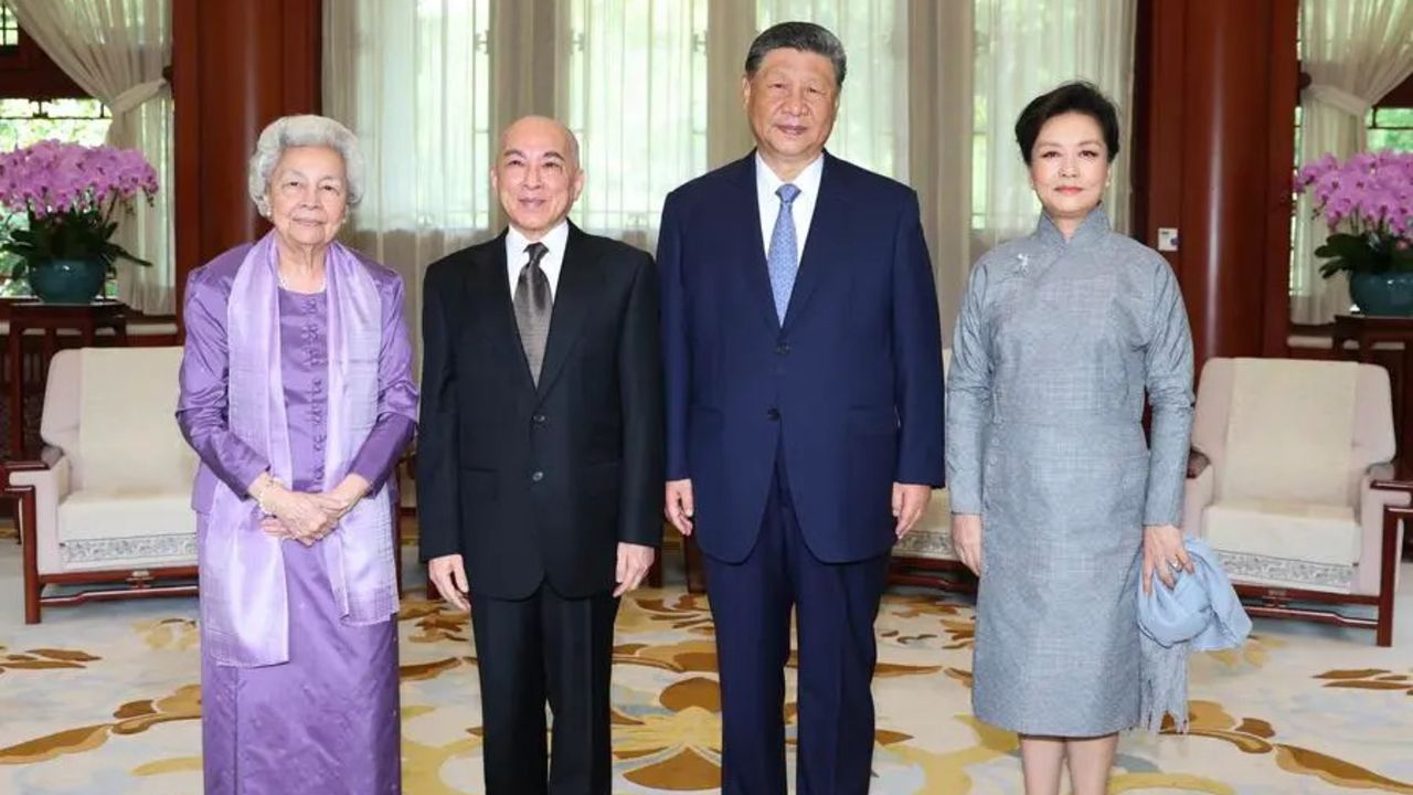 'สี จิ้นผิง' ต้อนรับกษัตริย์กัมพูชา และพระวรราชมารดา เสด็จเยือนกรุงปักกิ่ง
