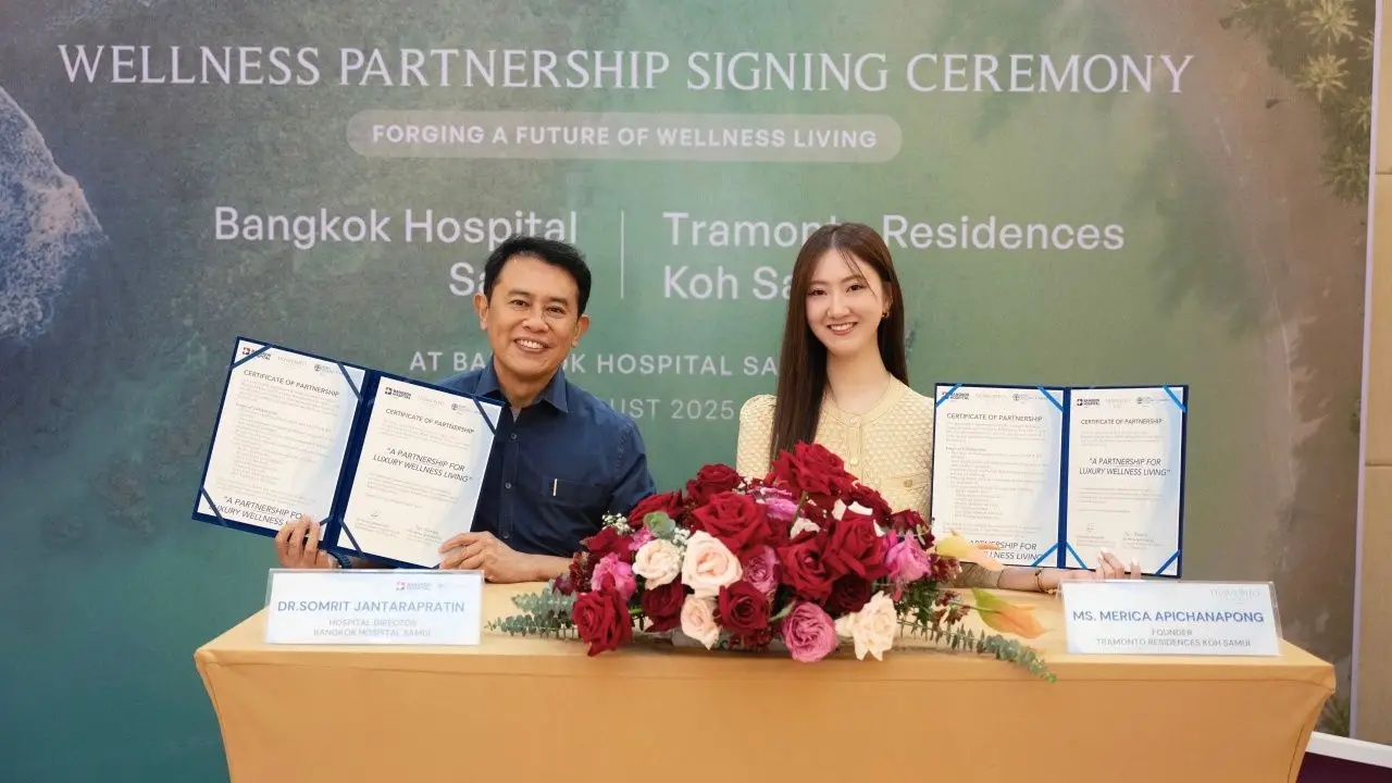 รพ.กรุงเทพสมุย จับมือ Tramonto Residences Koh Samui ยกระดับ 'Wellness Real Estate'