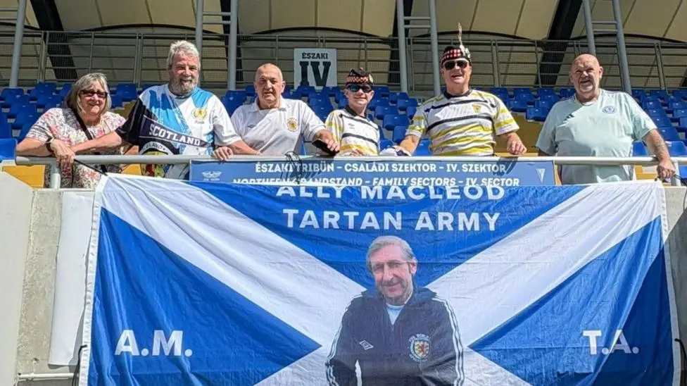 Scotland fans travel 830 miles for closed doors game