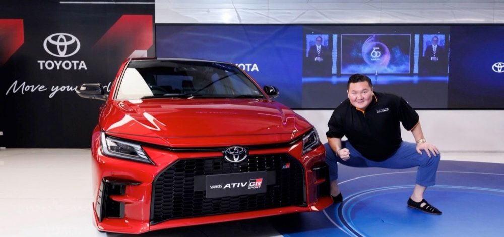 โตโยต้า ต้อนรับตำนานแห่งนักซูโม่ชื่อดัง Hakuho Sho เยือน Toyota Alive