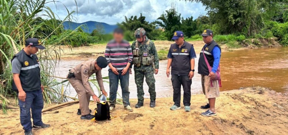 จับชายจีนหนีตายเข้าไทย หลังถูกหลอกส่งไปพื้นที่สแกมเมอร์ ในเมียนมา