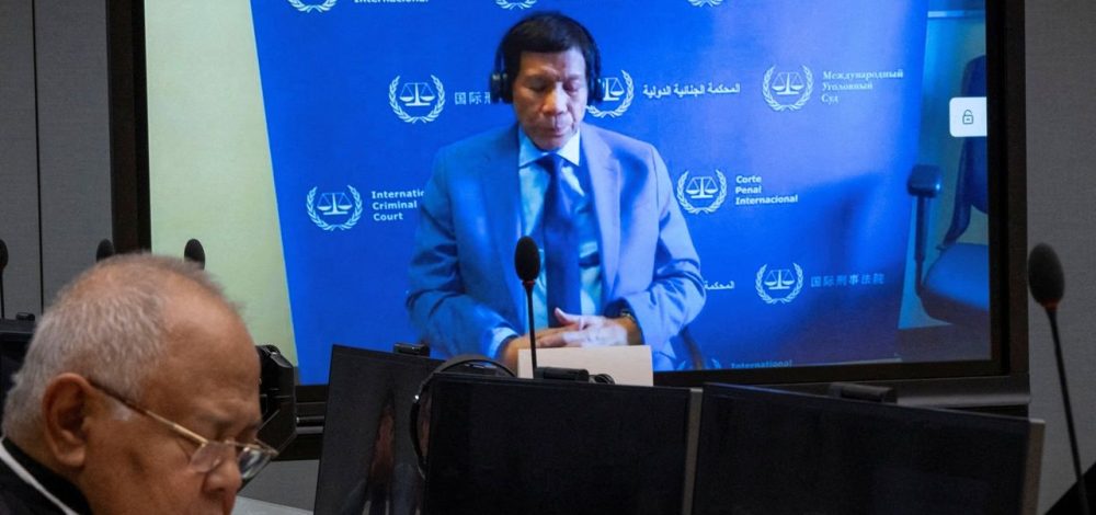 ศาล ICC ตั้งข้อหา 'โรดริโก ดูเตร์เต' ก่ออาชญากรรมต่อมนุษยชาติ