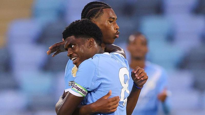 Heskey brothers - sons of ex-England striker Emile - make Man City debuts