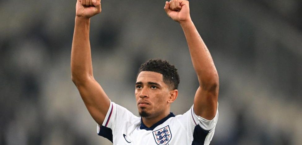 Bellingham named England men's player of the year