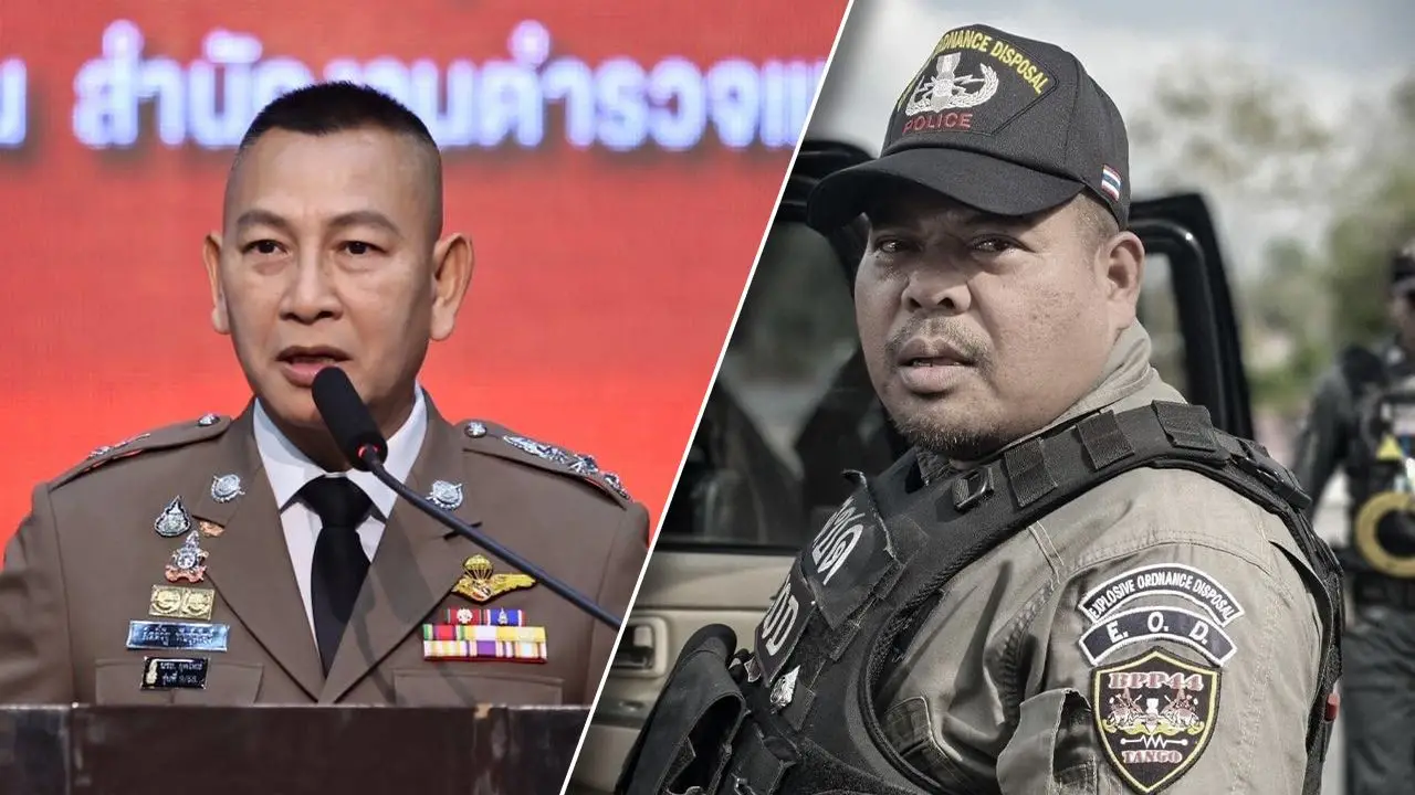 เสนอเลื่อนยศ 'พล.ต.อ.' ให้แก่ 'ด.ต.สมศักดิ์' หัวหน้าชุด EOD เสียชีวิตในหน้าที่