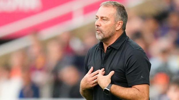 Barca boss Flick to change behaviour 'for grandchildren
