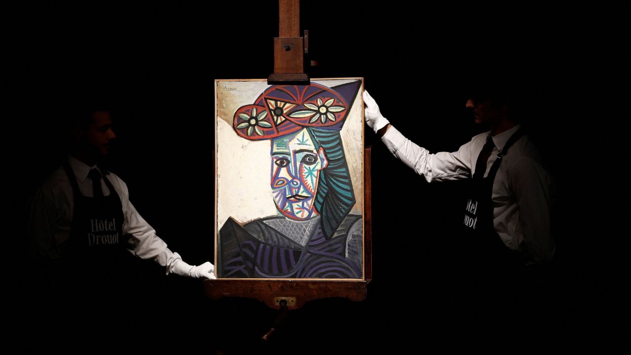 ประมูลภาพวาดผลงาน 'ปิกัสโซ' ที่ถูกเก็บซ่อนมากว่า 80 ปี ทุบราคา 1,280 ล้านบาท