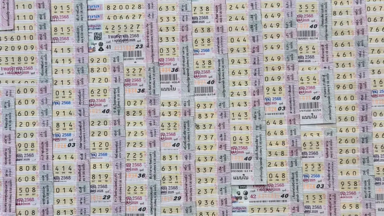 สถิติหวยออก 1 พฤศจิกายน ย้อนหลัง 10 ปี นักเสี่ยงโชคพบ 'เลขเด็ด' โผล่เพียบ