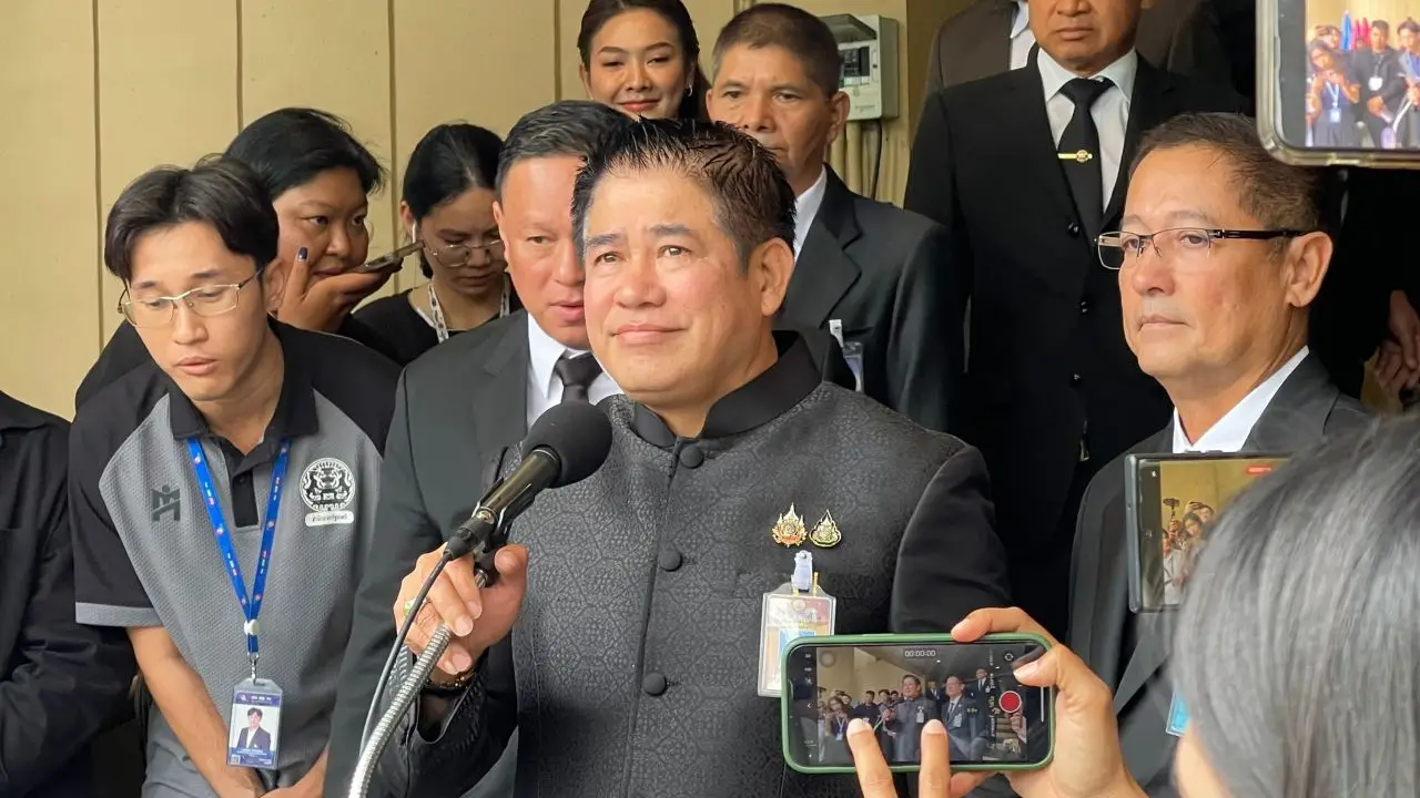 'ธรรมนัส' ไม่โกรธ เข้าใจสไตล์ 'ชาดา' พูดตั้งโจรปราบโจร บอกเป็นพี่น้องร่วมสาบาน