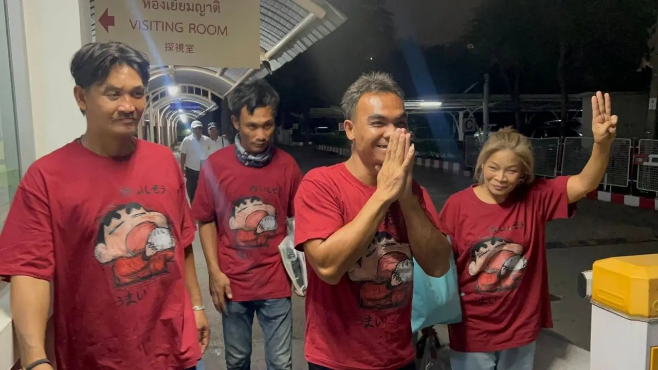 ปล่อยตัวแล้ว ศาลยกฟ้อง 'แดง ชินจัง' ครบ 5 คดี เหตุระเบิดชุมนุม กปปส. ปี 57