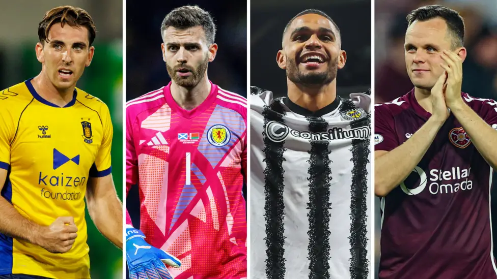 What questions face Clarke as he names Scotland squad?