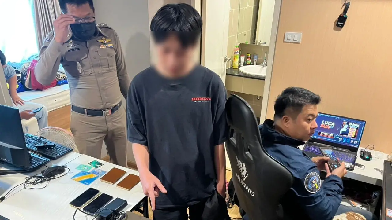 ตำรวจไซเบอร์จับเว็บพนันย่านนนทบุรี ยอดเงินหมุนเวียนกว่า 130 ล้านต่อปี