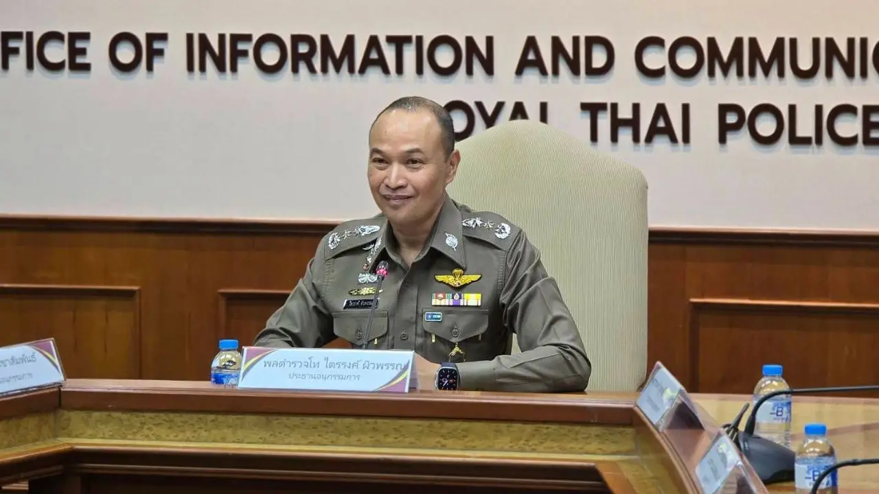 'ไตรรงค์' ไม่ถือสา 'บิ๊กโจ๊ก' พาดพิงตำรวจ พร้อมสอบหากมี ตร.ไซเบอร์ รับผลประโยชน์