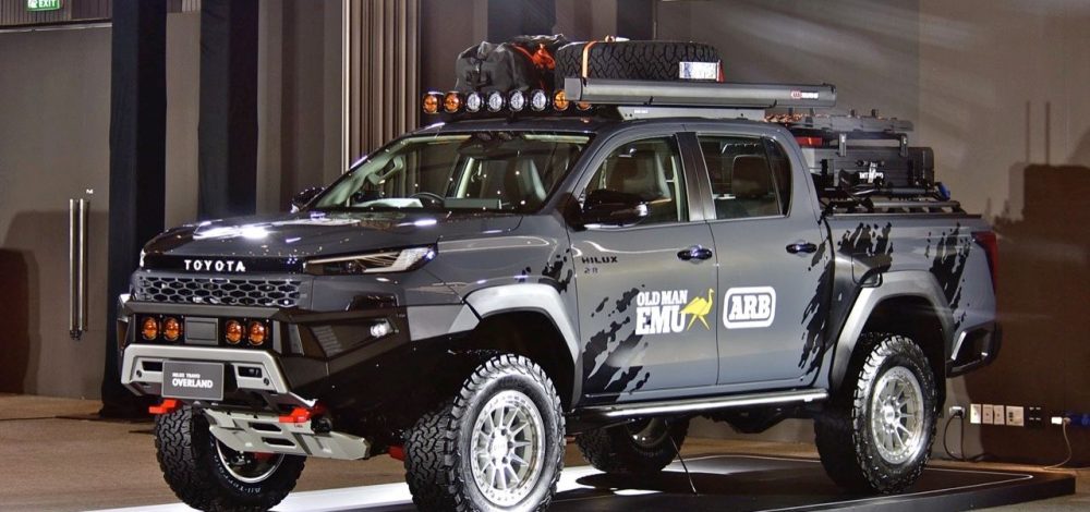 ภาพคันจริงตัวแต่ง TOYOTA HILUX TRAVO DOUBLE CAB 4TREX 2.8 OVERLAND PLUS AT