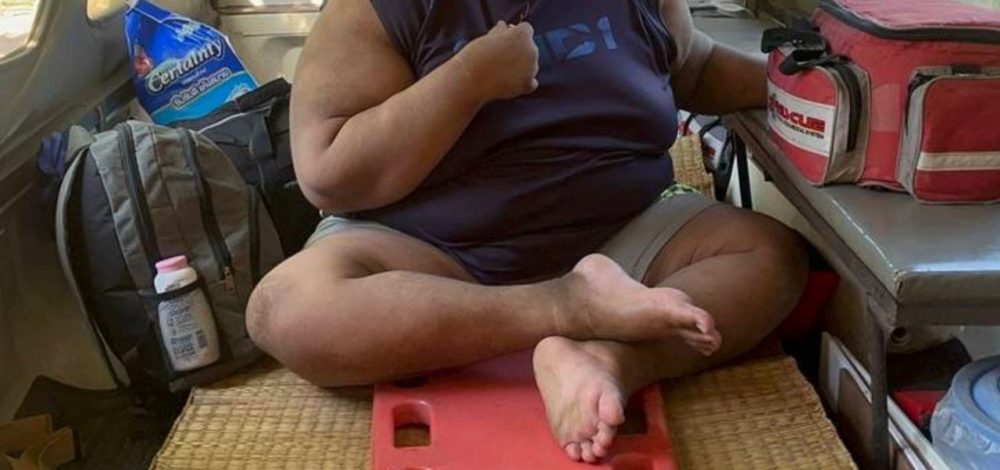 พา 'น้องลูกชิ้น' เด็ก 16 อ้วน 183 กก. ลดน้ำหนักที่ รพ. ขาไม่มีแรง ต้องหยุดเรียน