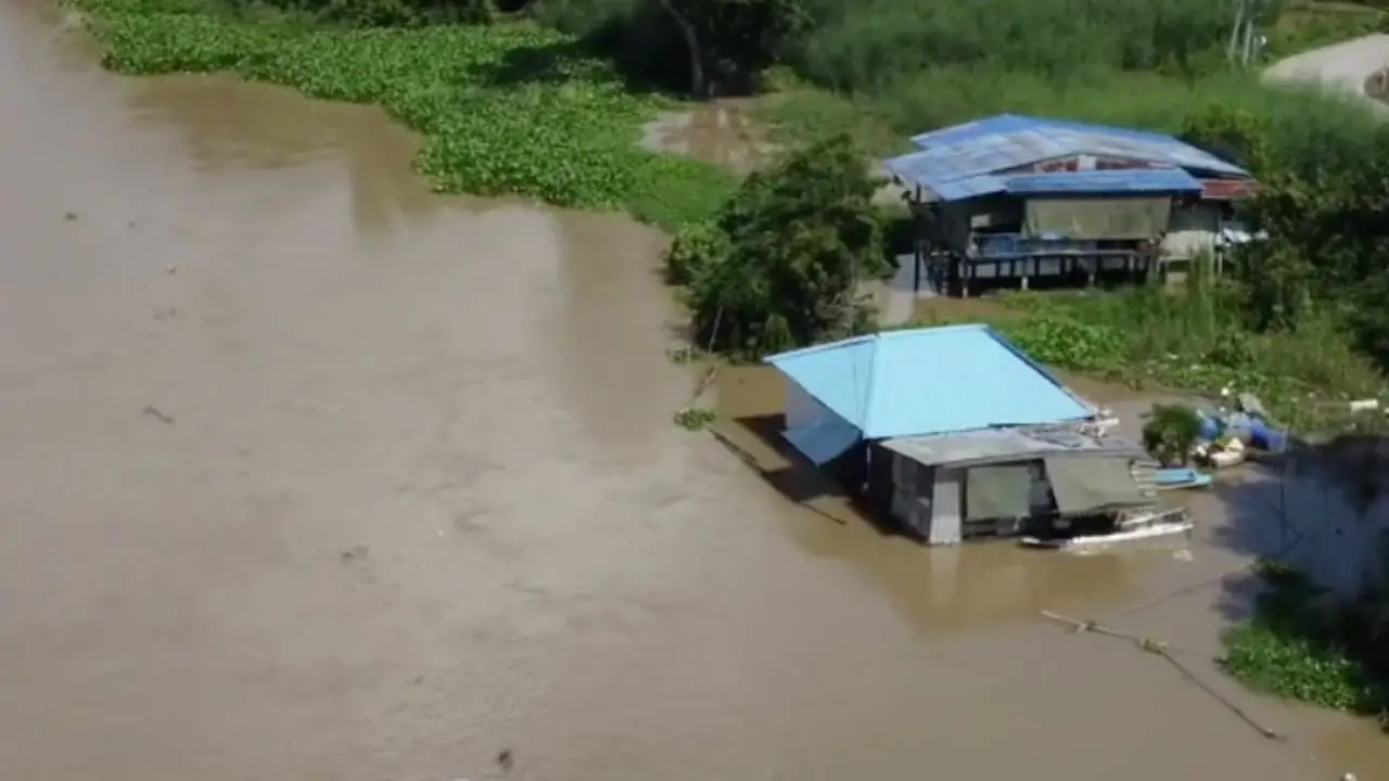 ชาวบ้านโอด 'น้ำท่วมอยุธยา' เดือดร้อนหนัก ได้รับผลกระทบแล้ว 59,830 ครัวเรือน