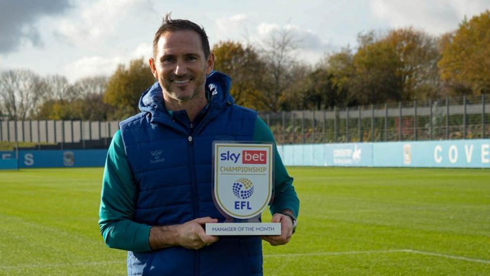 Coventry's Lampard named manager of the month