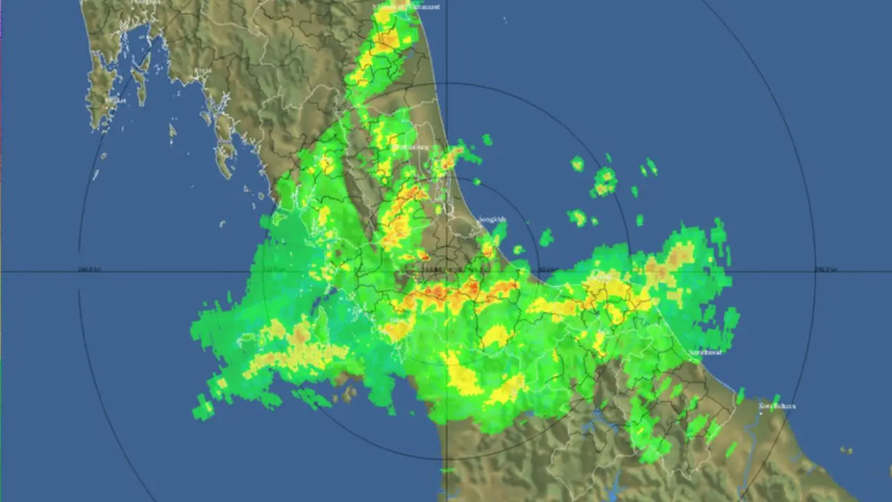 23 พ.ย. เตือนภาคใต้หลายจังหวัด 'ฝนตกหนักมาก' เช็กจังหวัดที่คาดจะได้รับผลกระทบ