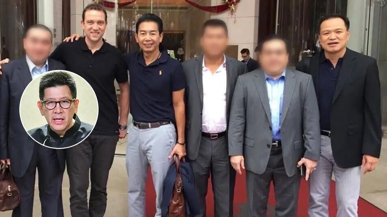 'เอกนิติ' ปัดเกี่ยวข้อง 'เบน สมิธ' อ้างร่วมเฟรมภาพในหลักสูตรคอร์สของ สตช.