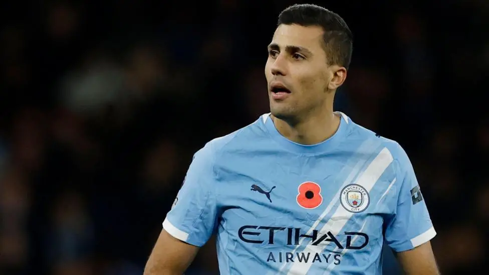 Man City won't take risk on 'suffering' Rodri's return