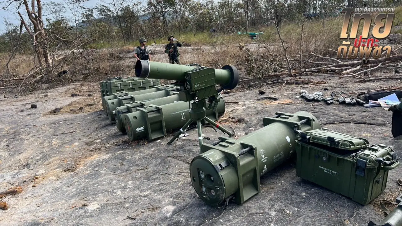 'กองทัพบก' ยืนยันยึด 'ขีปนาวุธ' ต่อต้านรถถังนำวิถี GAM-102LR ได้บนเนิน 500