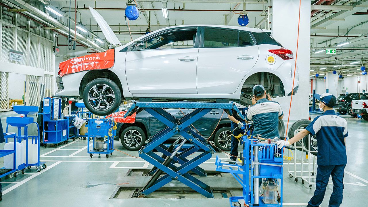 Toyota ชูบริการหลังการขายผ่าน 'ศูนย์บริการโตโยต้า' มาตรฐานเดียวกันทั่วไทย