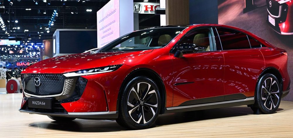 มาสด้าเก็บยอดจองรถไฟฟ้า Mazda6e เพิ่มอีก 1 พันคัน ดันยอดจองซื้อทะลุ 4,000 คัน