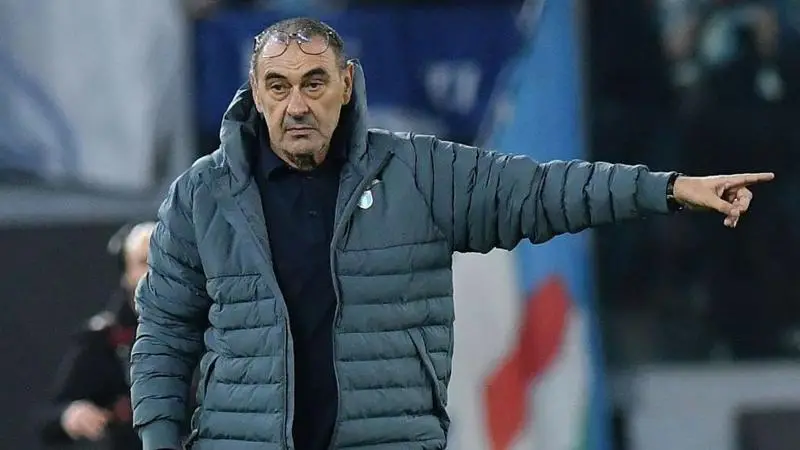 Lazio manager Sarri undergoes heart surgery