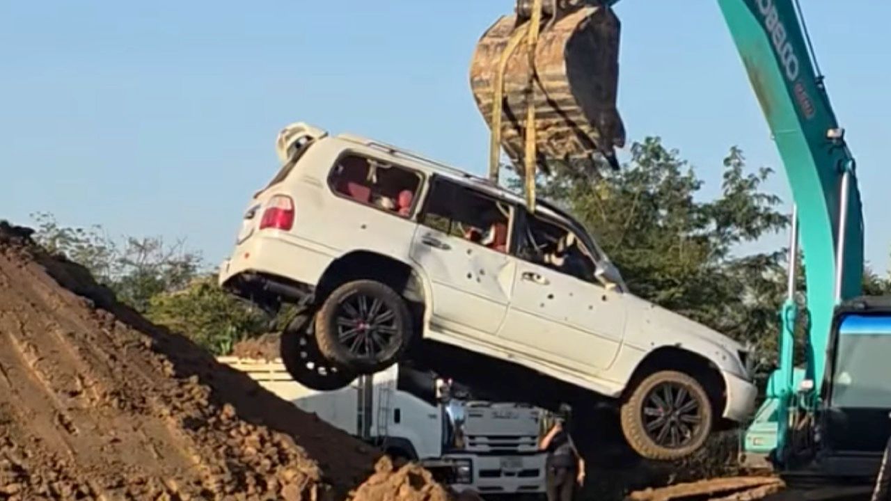 ร่วมใจสมุทรปราการจัดบังเกอร์สุดเท่ LEXUS LX470 เขมร ที่หนองจาน