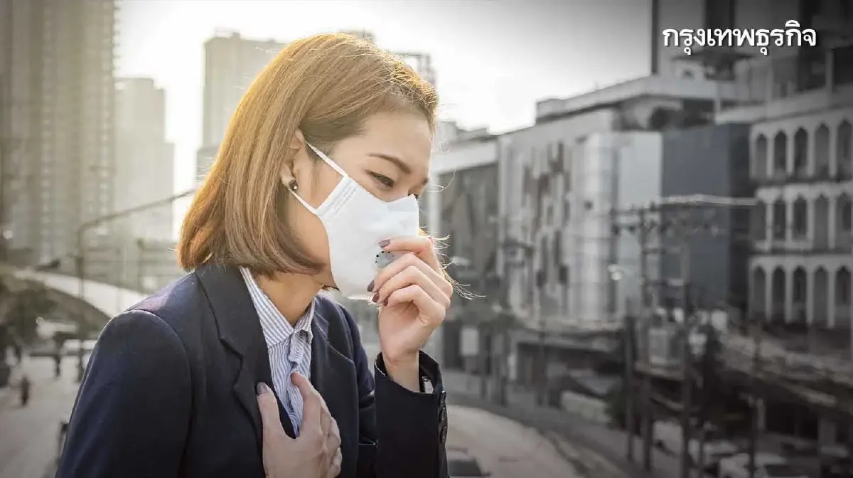 ฝุ่น PM2.5 วันนี้ กทม.-ปริมณฑล เกินมาตรฐาน 5 พื้นที่ เริ่มส่งผลกระทบ