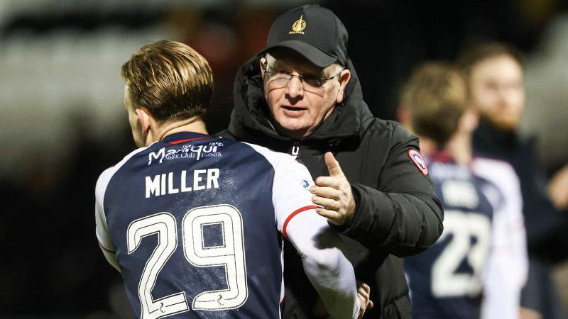 Falkirk will keep 'foot to the floor' in top six bid