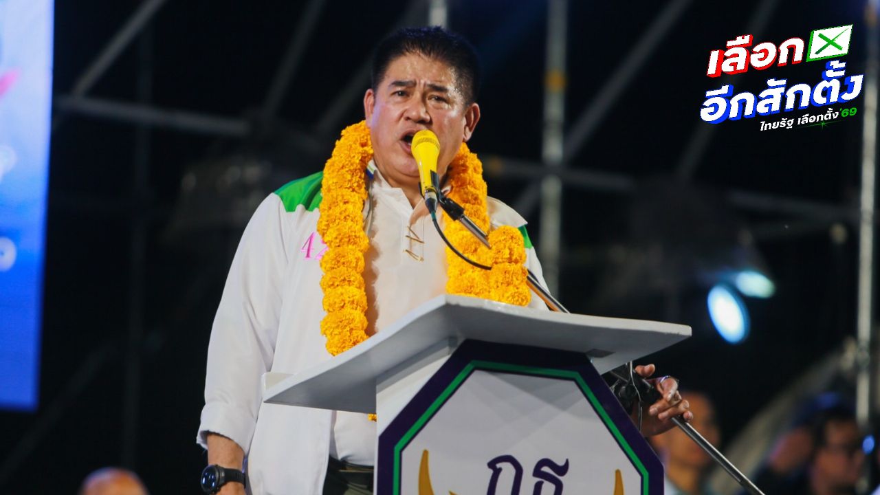 'ธรรมนัส' อ้อนคนใต้ ประกาศสงครามกลุ่มทุน ยันลงพื้นที่ช่วยน้ำท่วมทำจริง