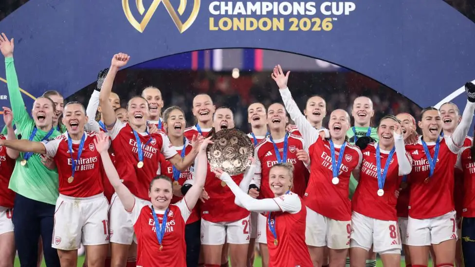 'Not often you can write Arsenal history' - Gunners win Champions Cup